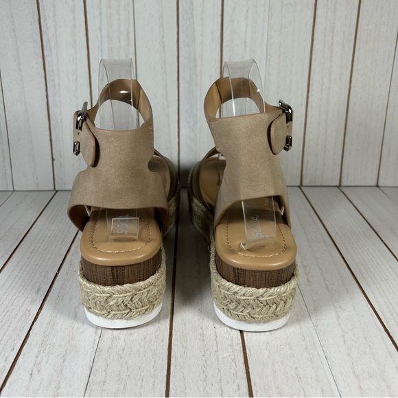 WOMEN'S ANKLE STRAP WEDGES (TOPIC-S) - Picture 4 of 5